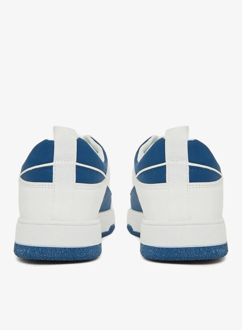 Styli Active Color Block Low Top Lace Up Sneakers