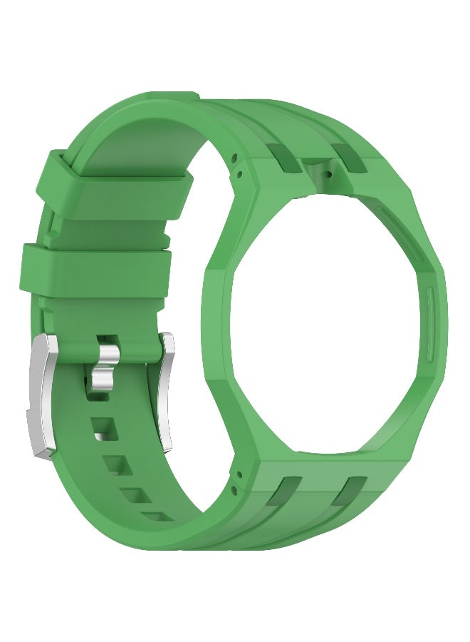 سوار ساعة سيليكون متوافق مع ساعة AP x Swatch Royal Pop – سوار معصم بديل مقاوم للماء، ناعم وقابل للتحويل، مصمم ليتوافق مع التاج عند موضع الساعة الثانية عشرة (12 O'Clock) - Image 3