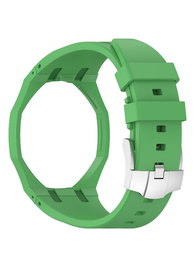 سوار ساعة سيليكون متوافق مع ساعة AP x Swatch Royal Pop – سوار معصم بديل مقاوم للماء، ناعم وقابل للتحويل، مصمم ليتوافق مع التاج عند موضع الساعة الثانية عشرة (12 O'Clock) - Image 4