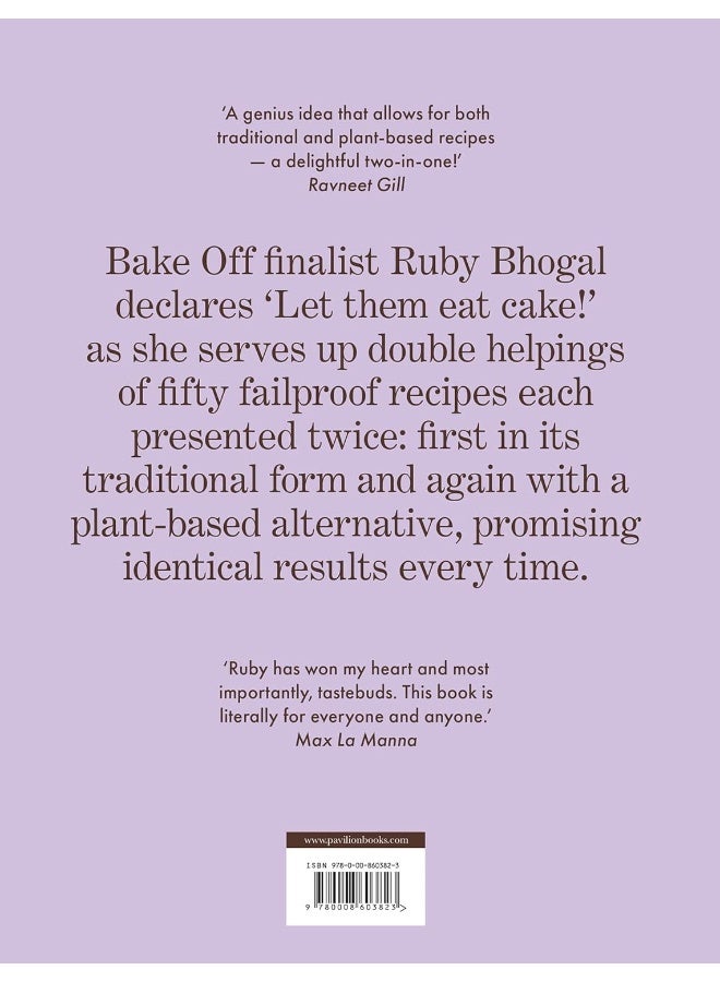 One Bake, Two Ways: The sweet new 2024 home baking summer cookbook from GBBO finalist that includes easy simple cake and dessert vegan recipes, as seen on Channel 4’s The Great British Bake Off - Image 2