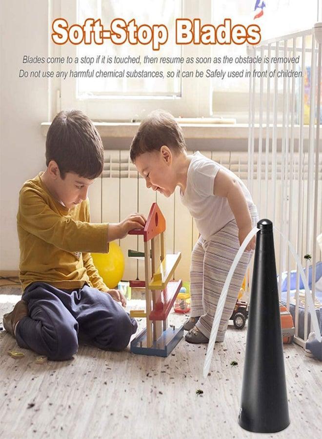 Generic Fly Repellent Fan Pest Control Keeps Insects/Mosquito/Fly/Bug Away from Your Food Black  - Image 4