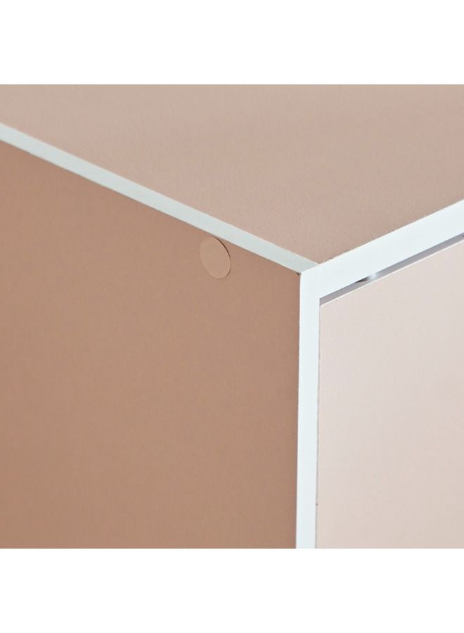 هوم بوكس وحدة تخزين فانيلا جونيور ببابين 29.8x60x41 سم - Image 5