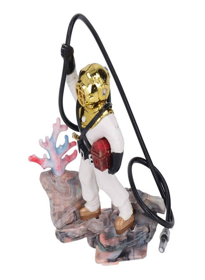 Restokki Diver Fish Aquarium Ornament Diver Air Action Aerating Diver Aquarium Landscape Fish Tank Decorations for Aquarium Fish Tank(1#) - Image 3