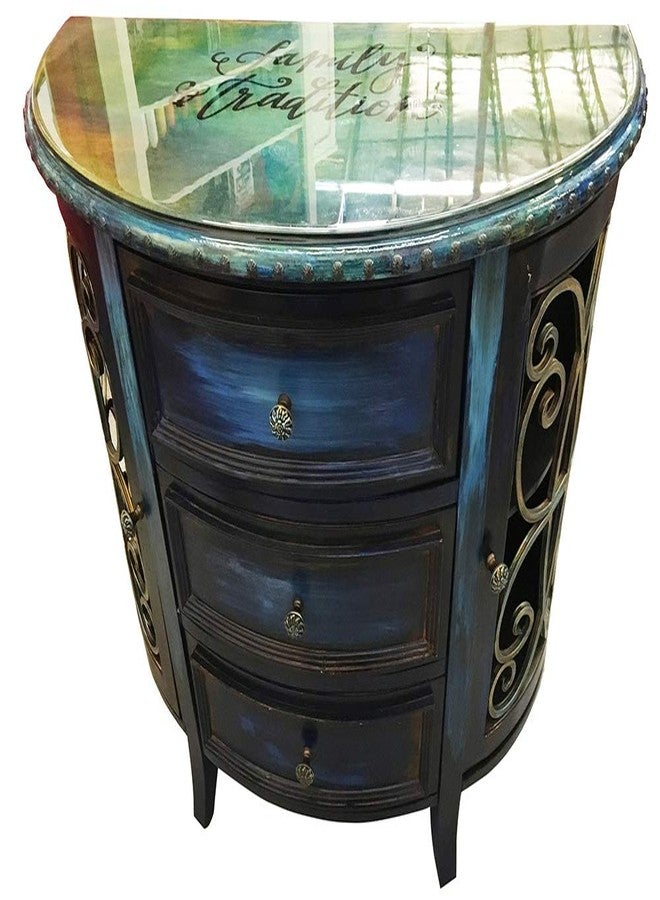 Unicorn SPiT 5771010 Gel Stain and Glaze, Midnight's Blackness 8.0 FL OZ Bottle - Image 5