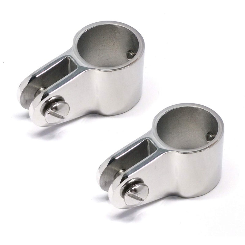 keehui Pair Of Marine Grade 316 Ss 7/8""I.D.Bimini Top Jaw Slide Boat Hardware Fitting For 7/8"" (22.2Mm) Round Tube - Image 1