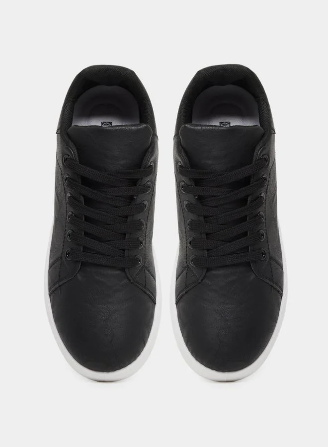 Styli Styli Platform Sole Lace Up Sneakers