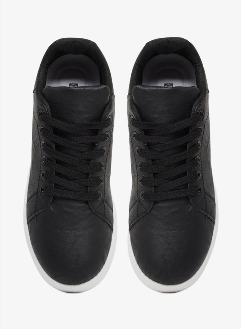 Styli Platform Sole Lace Up Sneakers - Image 5