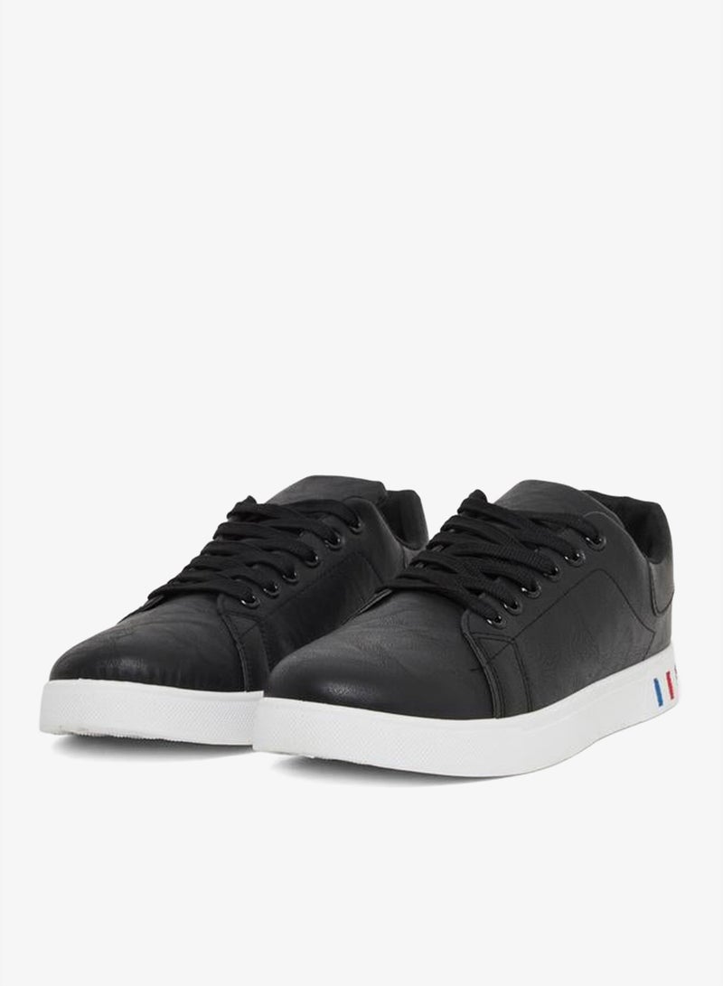 Styli Platform Sole Lace Up Sneakers - Image 2