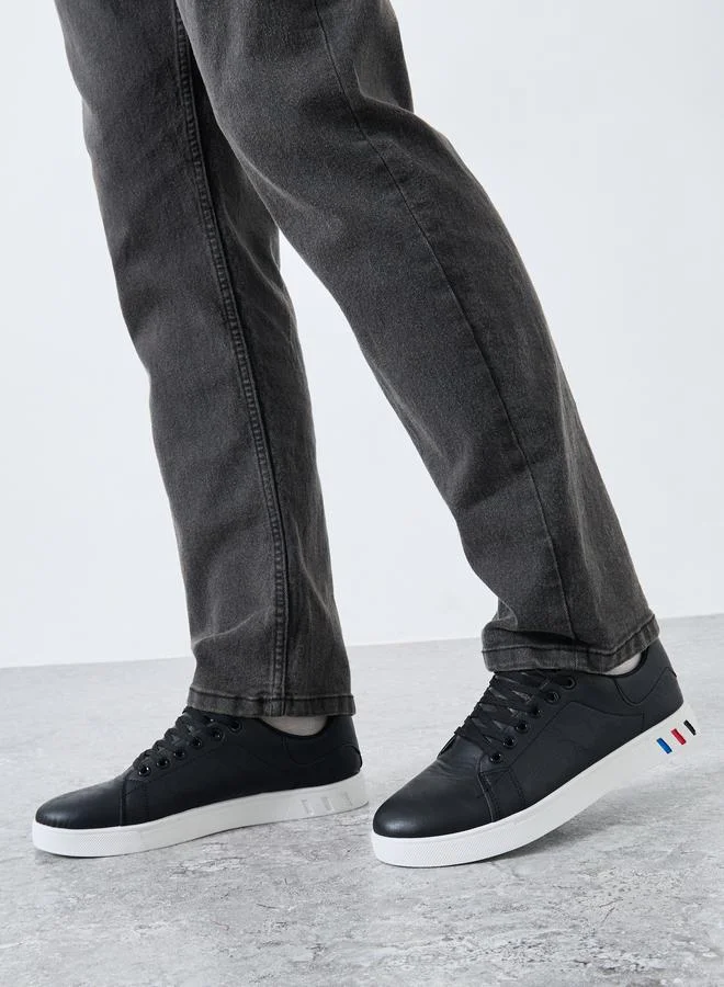 Styli Active Platform Sole Lace Up Sneakers