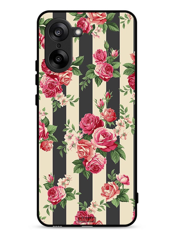 Tolwak OnePlus Nord CE5 Protective Case Cover Roses Pattern - Image 1