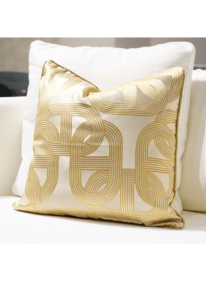 MAAC HOME MAAC Home Set of 2 Cushion Cover  Premium Patterned Scatter Cushion Cover- Brown Premium Modern Minimalist Elegant design for Sofa Couch Bed Chair (Cushion Cover Only) - Image 3