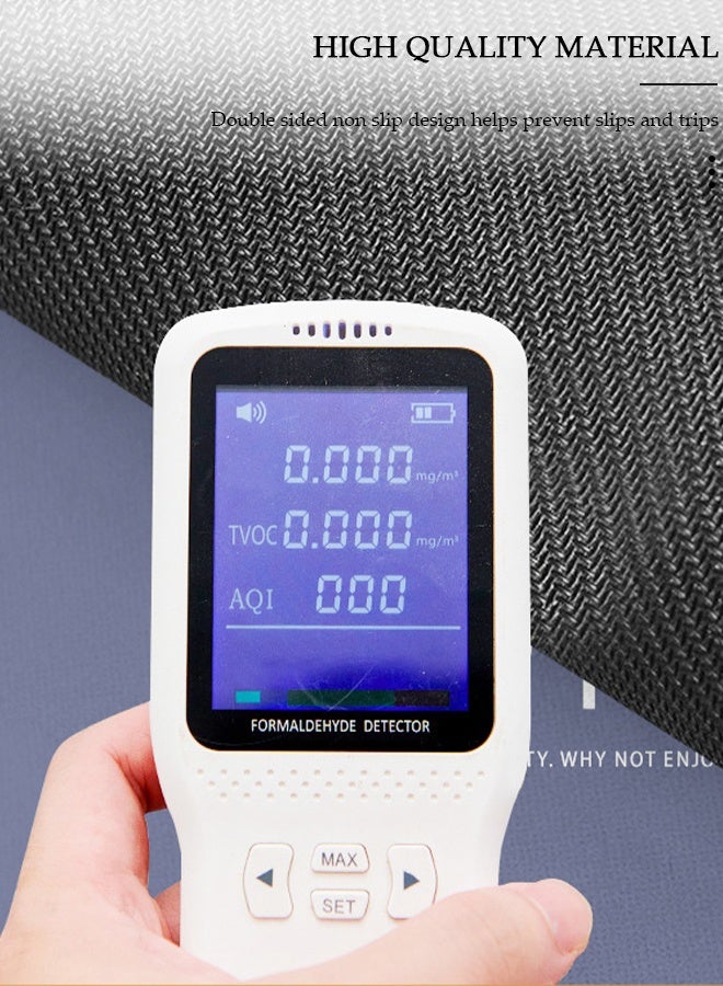 DUNISO طقم سجادات ومشايات مطبخ 2 قطعة، سجادة واقفة ثقيلة غير قابلة للانزلاق، سجادة أرضية سريعة الجفاف من طين الدياتوم، سجادات أرضية فائقة النعومة وامتصاص للمطبخ، الحمام، المكتب، وغسيل الملابس (40*60 سم + 40*120 سم) - Image 5