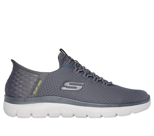 SKECHERS حذاء سنيكرز سكيشرز للرجال من مجموعة ساميتس هاي رينج بلون الفحم - Image 3