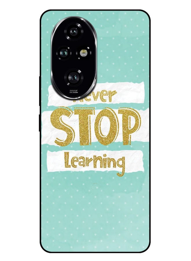 EYE CATCH Printed Protective Case Cover For Honor 200 Pro -  Never Stop Learning - Image 1