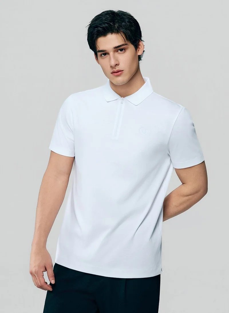جيوردانو Men Regular Interlock Liquid Touch Polo
