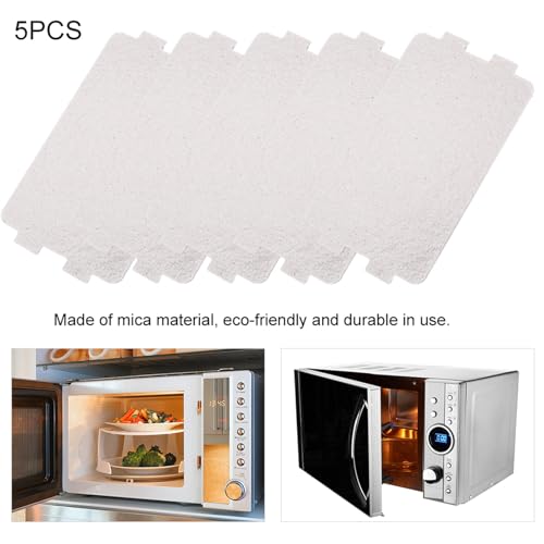 Garosa 5Pcs Microwave Oven Mica Plate Sheet Microwave Waveguide Cover Replacement Repairing Accessory for Kitchen Microwave Oven - Image 5