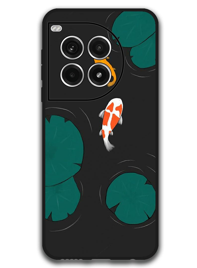 Theodor Protective Case Anti Scratch Shock Proof Bumper Cover For OnePlus Ace 3 Pro Fishes - Image 1
