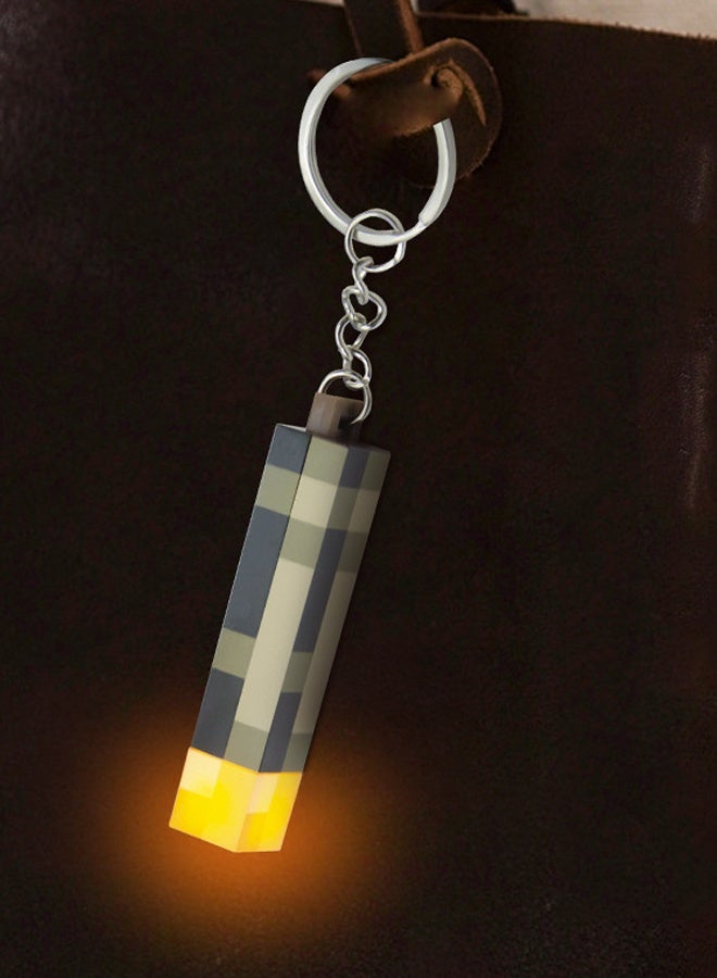 هالامودو بلدي العالم لعبة مصغرة الشعلة سلسلة المفاتيح - لعبة الطرفية نموذج دليل المصباح، أدى ضوء حتى سلسلة المفاتيح للأطفال واللاعبين، المحمولة مصغرة الشعلة مع 3 أوضاع الإضاءة، البلاستيك الدائم خاتم المفاتيح الملحقات - حقيبة الظهر سحر و سلسلة المفاتيح ديكور - Image 3