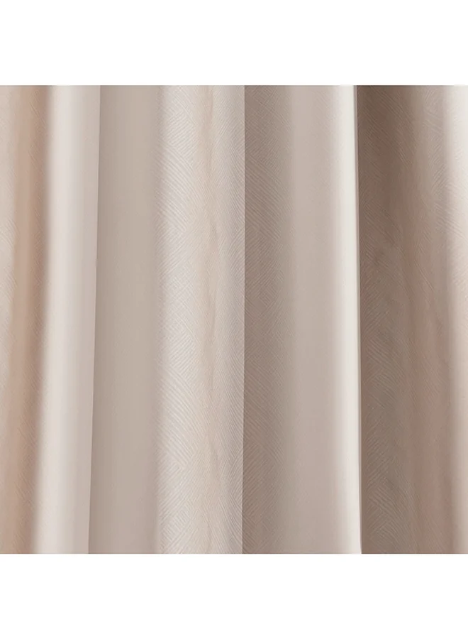 Home Box Bristol Extra Long Blackout Single Curtain 300 x 140 cm