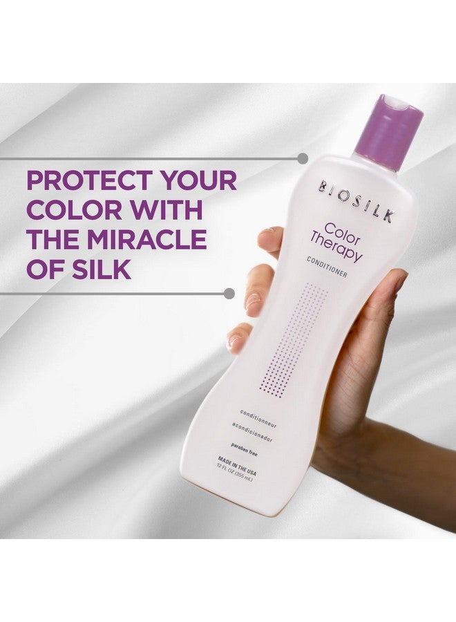 بيوسيلك بلسم بيوسيلك كولور ثيرابي، يعيد ترطيب الشعر مع حماية اللون، ويعزز حيويته ولمعانه، خالي من الكبريتات والبارابين والقسوة، 12 أونصة - Image 3