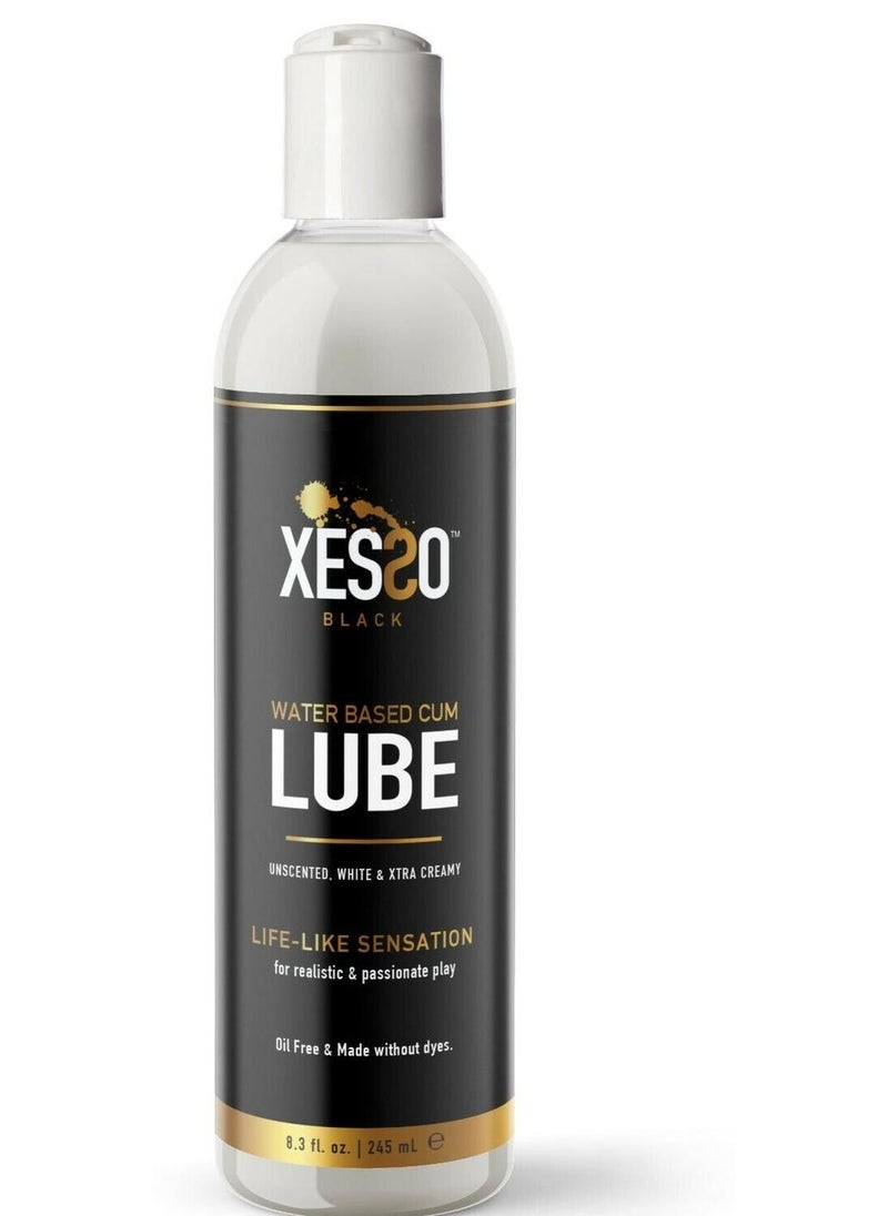 XESSO Water-Based Creamy Lube, Unscented, 8.3 Fl Oz - Image 1