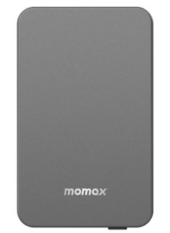 Momax Q.Mag Power7 10000mAh Magnetic Wireless Battery Pack compatible with Magsafe - Space Grey  - Image 5
