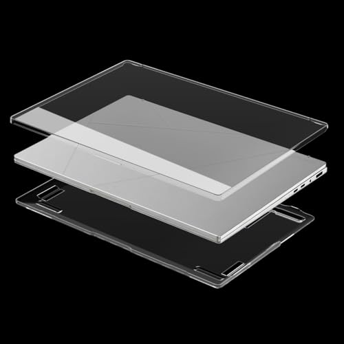 Se7enline Compatible with ASUS ZenBook 14 2025 2024 Case UX3405C/UM3406KA - Lightweight Durable Scratch-Resistant Easy Install Slim Snap On Hard Shell Protective Cover,Crystal Clear/Transparent - Image 4