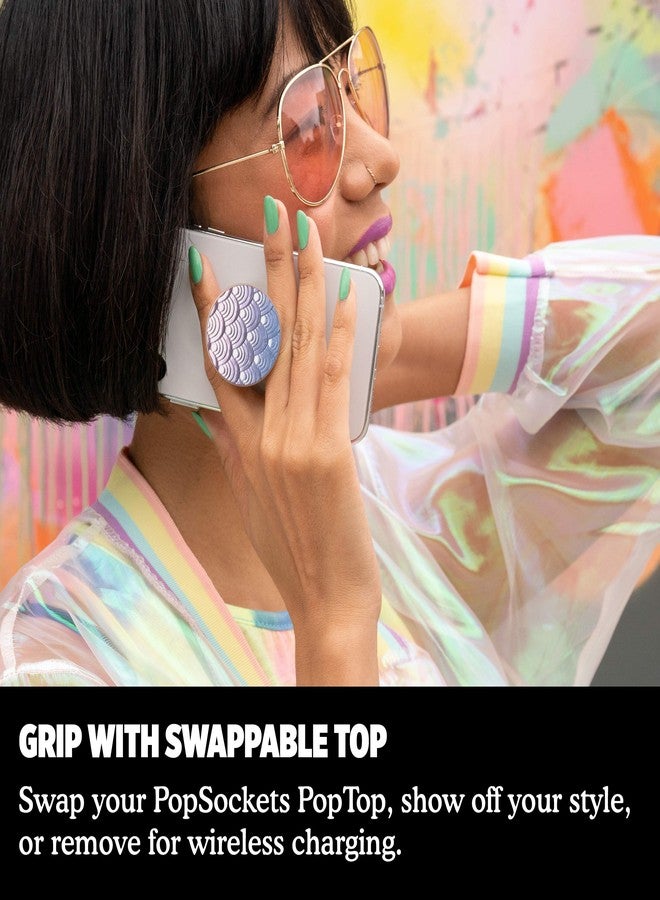 PopSockets: PopGrip with Swappable Top for Phones and Tablets - Iridescent Mermaid Pearl - Image 4