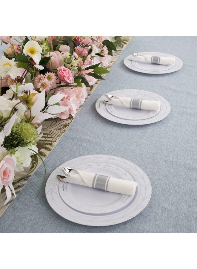 4basix Disposable Cutlery Set Individually Wrapped Pack of 6 Hygienic Plastic Utensil Sets with Fork - Spoon & Knife Perfect for Lunch Boxes Travel Office - Outdoor Meals - Image 2