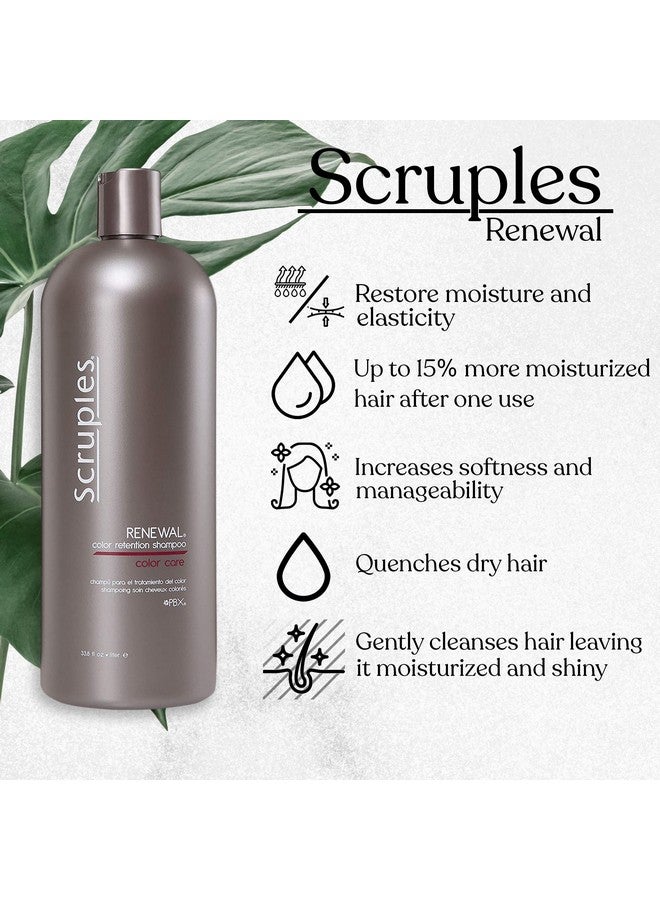 Scruples Color Renewal Gentle Shampoo Maintain Hair Health Without Stripping Color Established Trusted Formulas For Ultimate Hair Shine (33.8 Oz) - Image 5