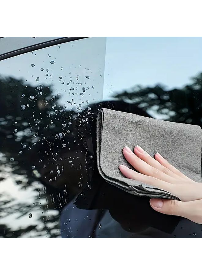 20 Black Microfiber Glass Cleaning Towels Residue Free for Windows Mirrors Kitchen - Image 5