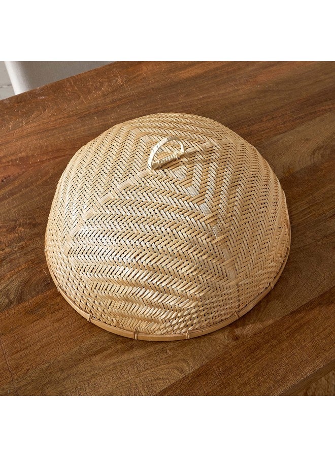 Home Box Belmonte Natural Bamboo Food Cover 45 x 19 x 45 cm - Image 2