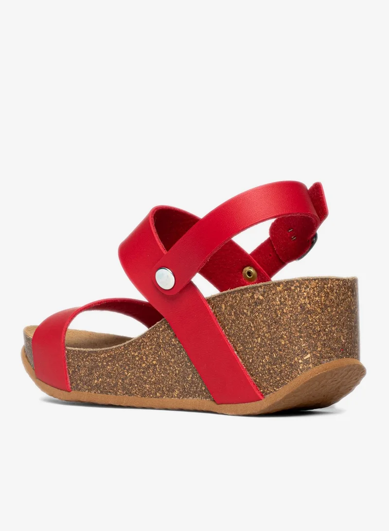 BAYTON  Selene Multi Strap Wedge Sandals for Women | Best Price UAE