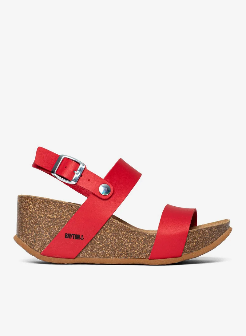 BAYTON Selene Multi Strap Wedge Sandals