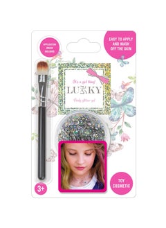 LUKKY Lukky Body Glitter Gel with Brush - Silver 25ml  - Image 1
