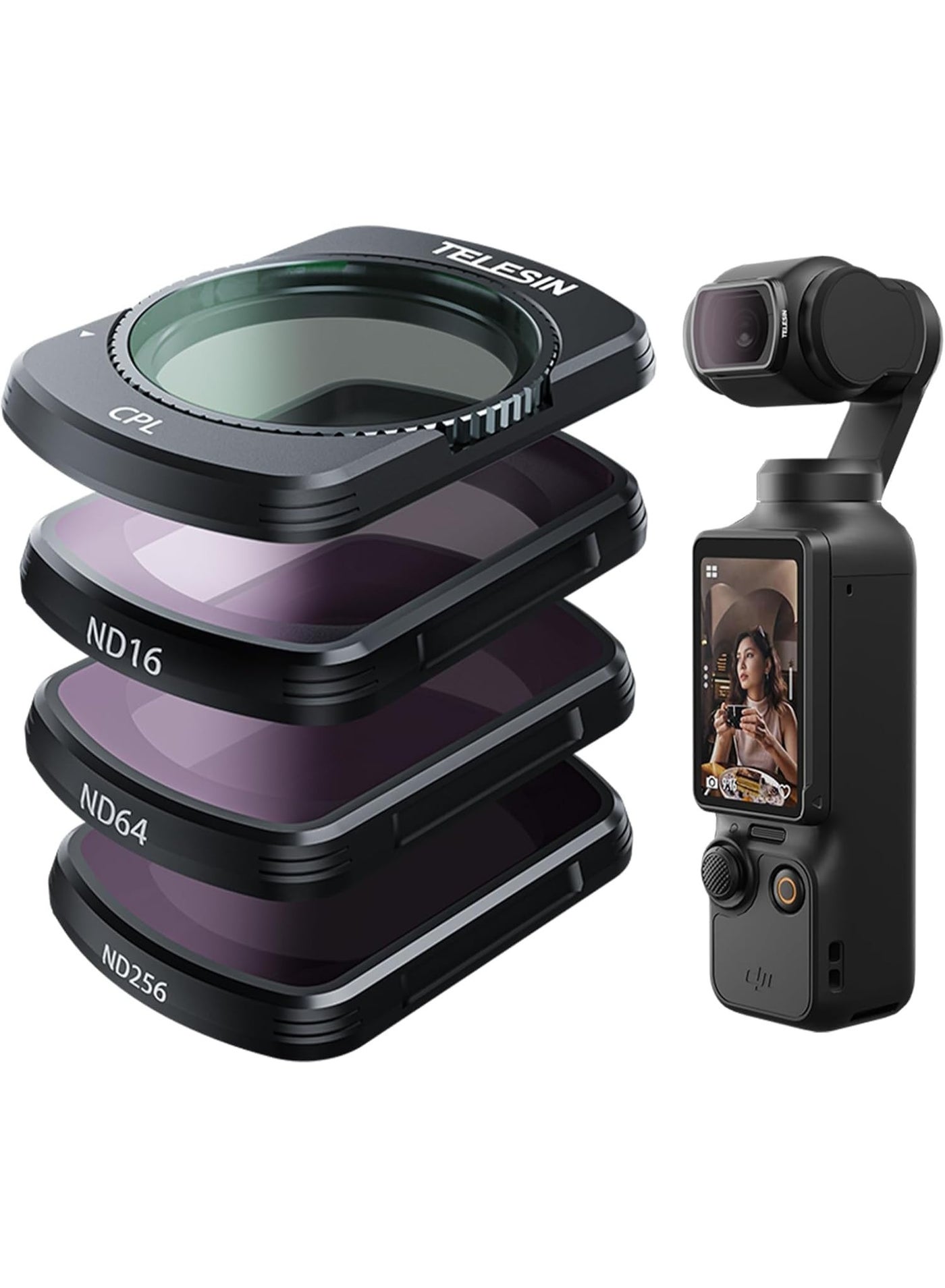 telesin Telesin Magnetic Lens Filter Kit For Dji Osmo Pocket 3 Z449D803C530142668CD1Z