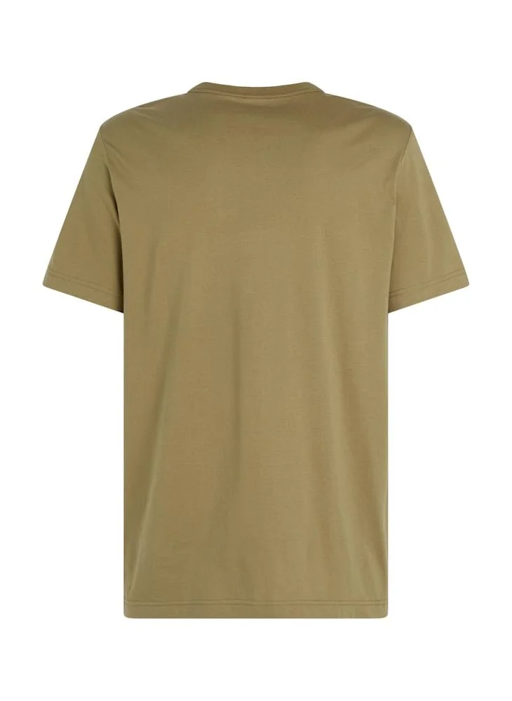 كالفن كلاين جينز Logo Print Crew Neck T-Shirt