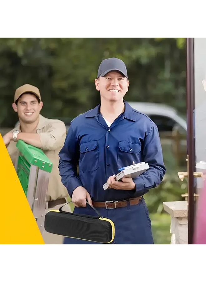 طقم ملتيميتر وملقط قياس متوافق مع فلوك مع حقيبة حمل متينة باللون الأصفر - Image 4