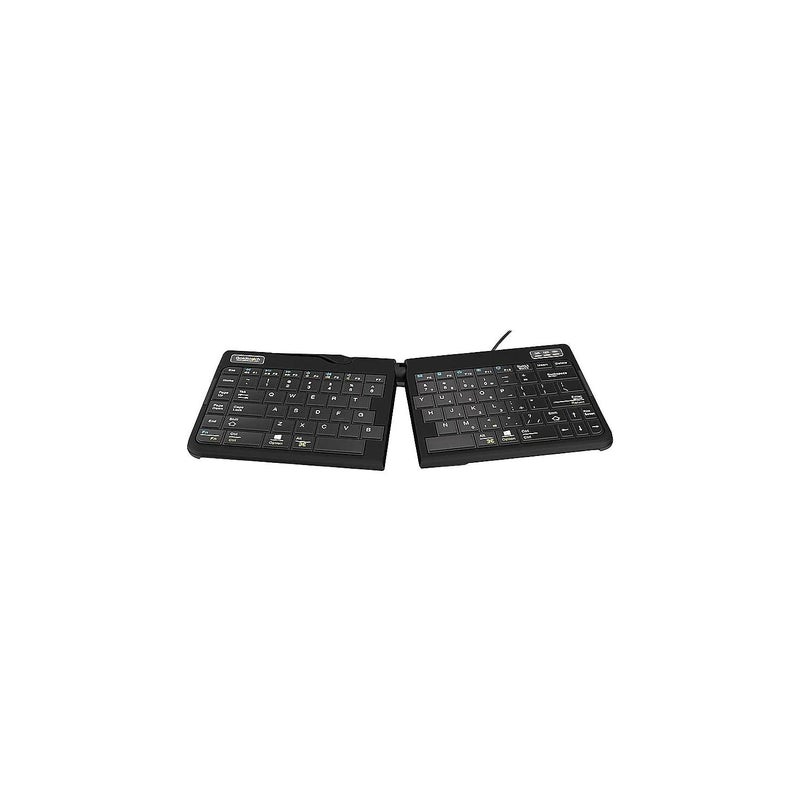 Goldtouch GTP-0044 Go!2 Mobile Keyboard, Portable Foldable Travel Keyboard with USB , Black - Image 5