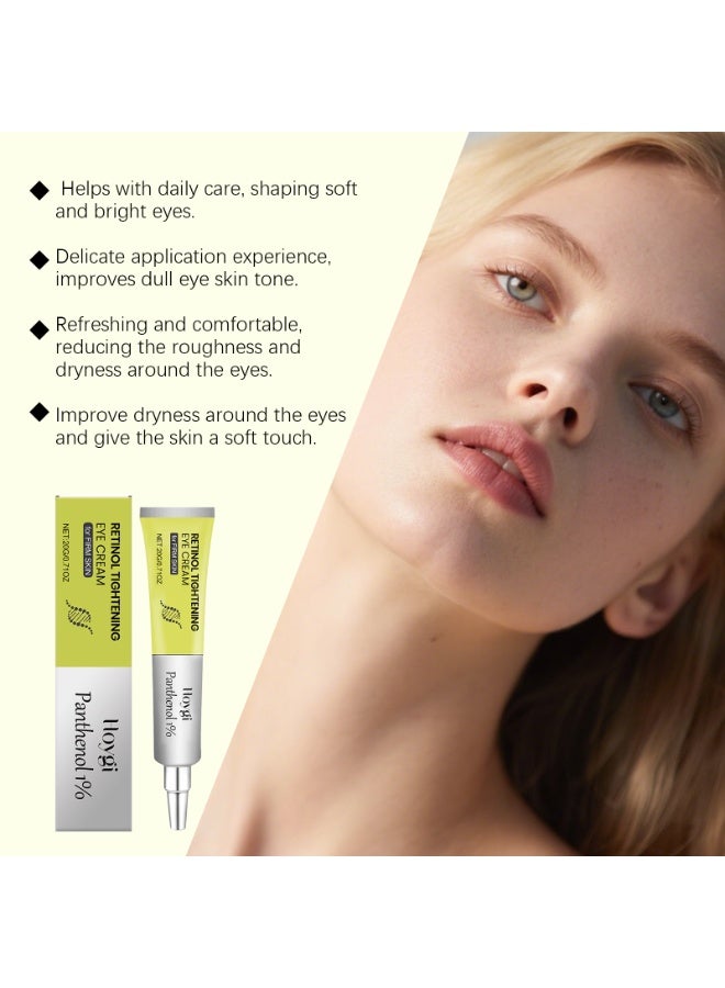 Hoygi Retinol Eye Cream Has A Gentle And Soft Texture. It Is A Daily Moisturizing, Hydrating And Hydrating Eye Cream For The Skin Around The Eyes - Image 3