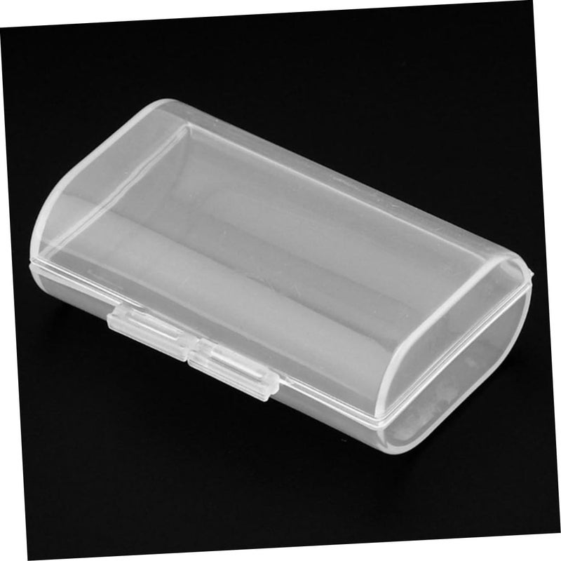 Transparent Hard Plastic Portable Battery Case Holder For Travel Storage - Image 3