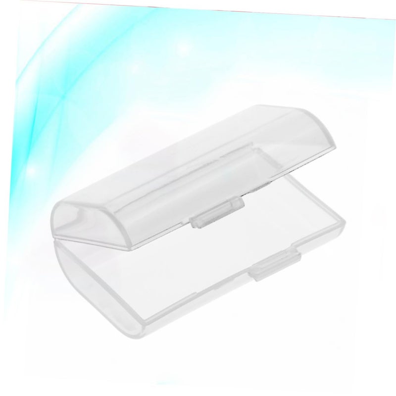 Transparent Hard Plastic Portable Battery Case Holder For Travel Storage - Image 5