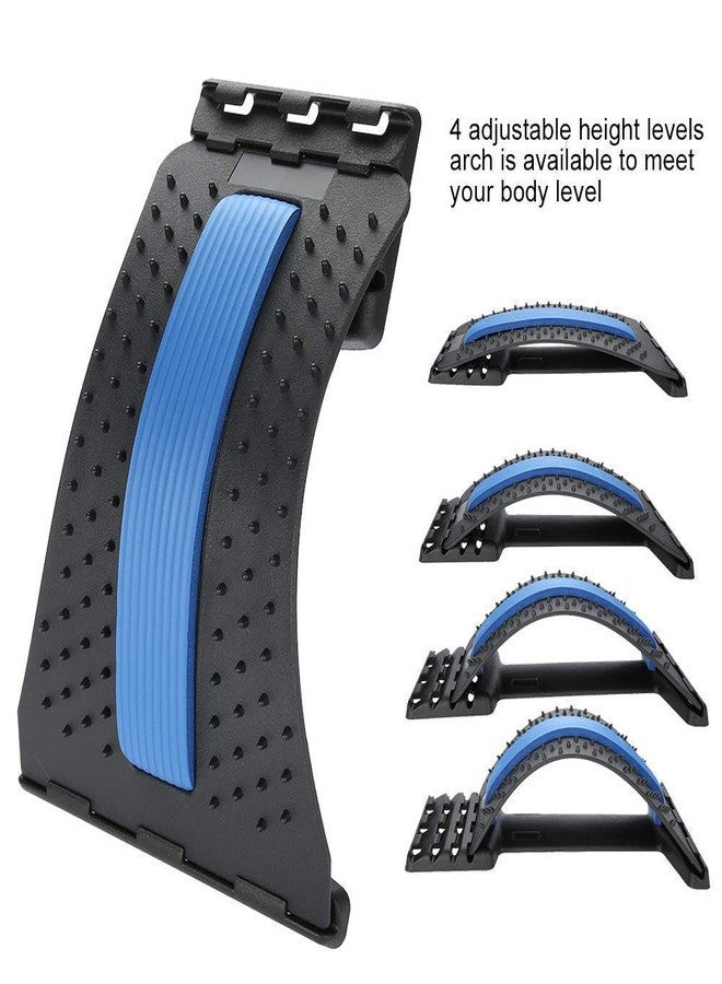 JEMICA Multi-Level Back Stretcher for Back Pain Relief with Back Support Mate Magic Back Stretching Massage (Multi) - Image 3