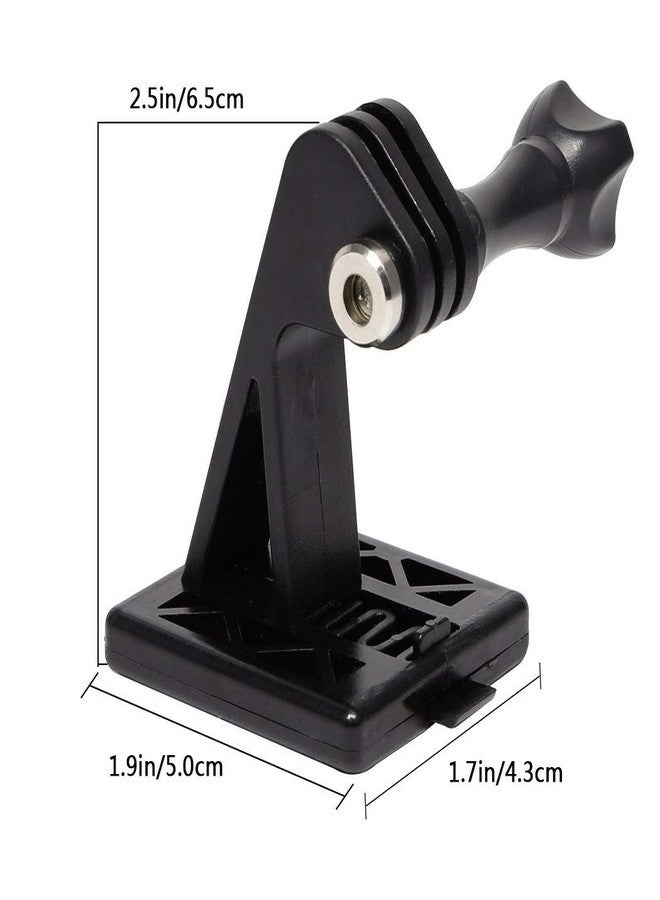 AOUTACC Tactical Excavator Mounts for GoPro Bracket or NVG Helmet Base (Black) - Image 3
