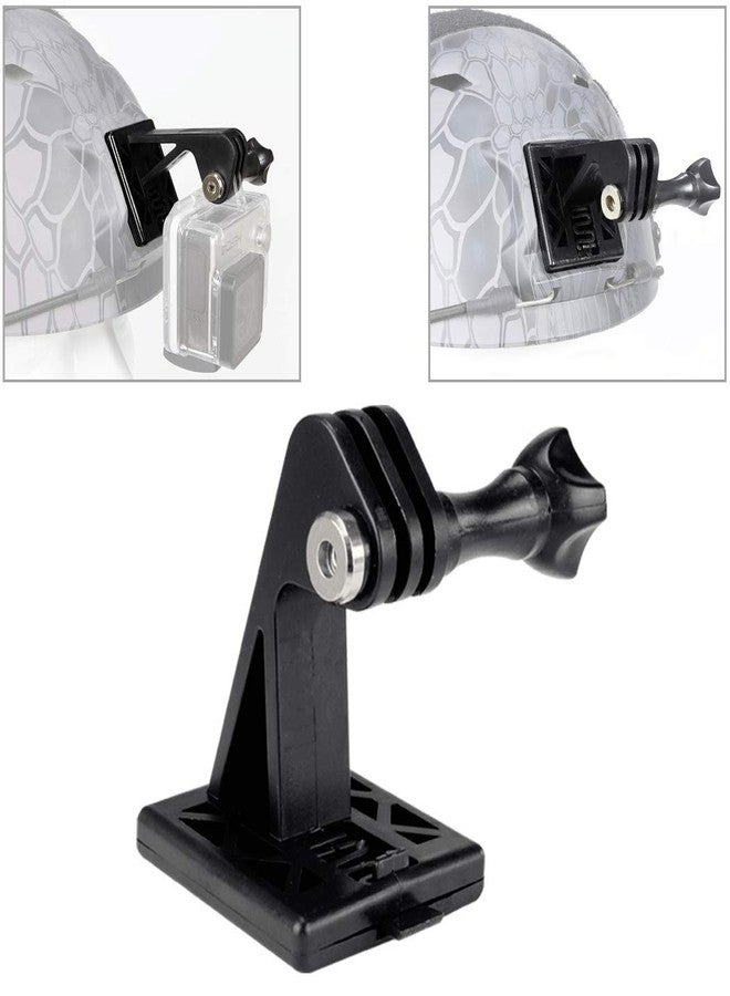 AOUTACC Tactical Excavator Mounts for GoPro Bracket or NVG Helmet Base (Black) - Image 1