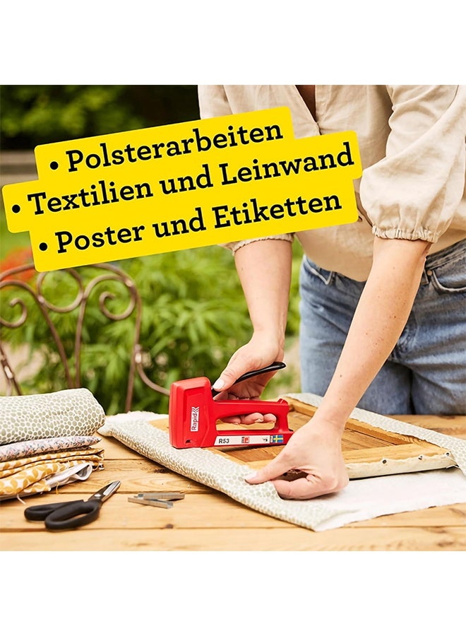 RAPID R53 Stapler, Staple Height (4-10mm), Staples No. 53, Made in Sweden - Image 5