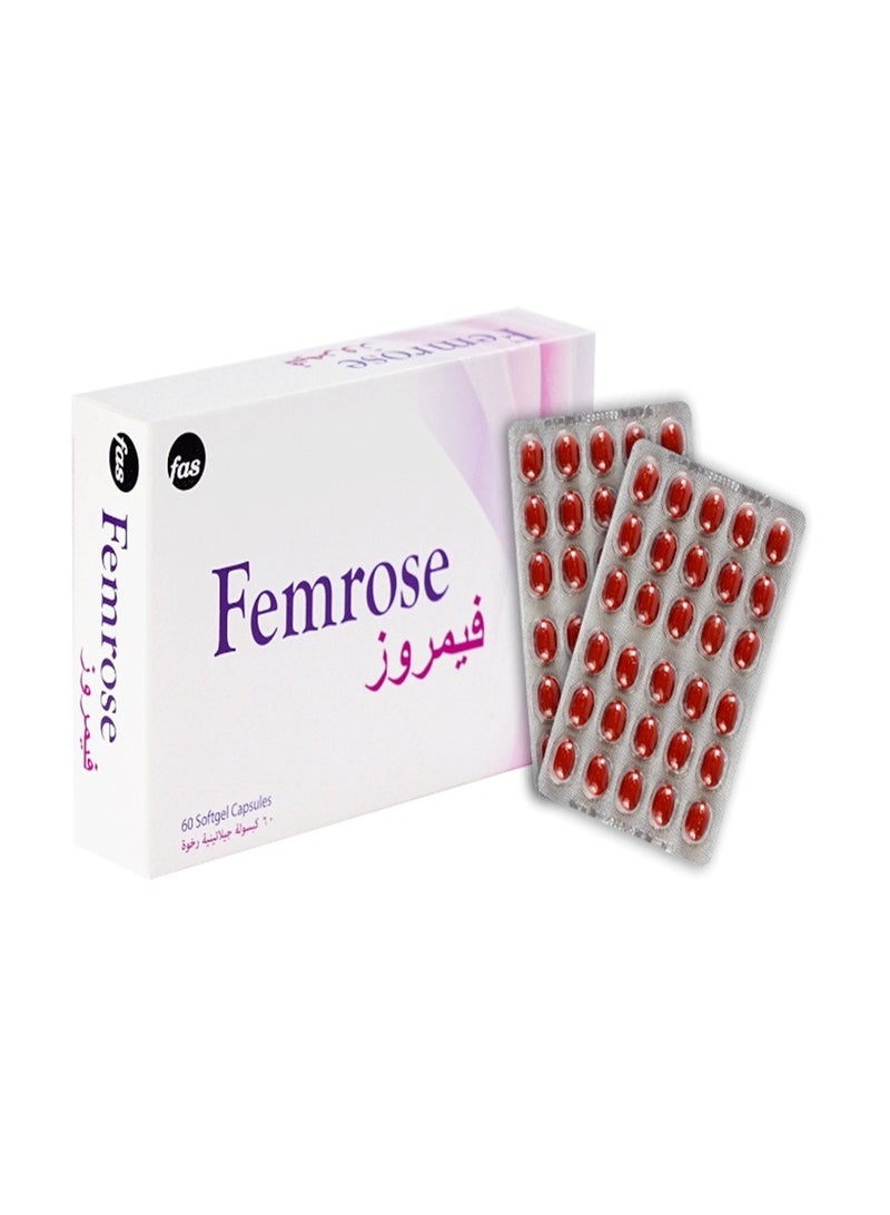 fas FEMROSE  60 Capsules - Image 2