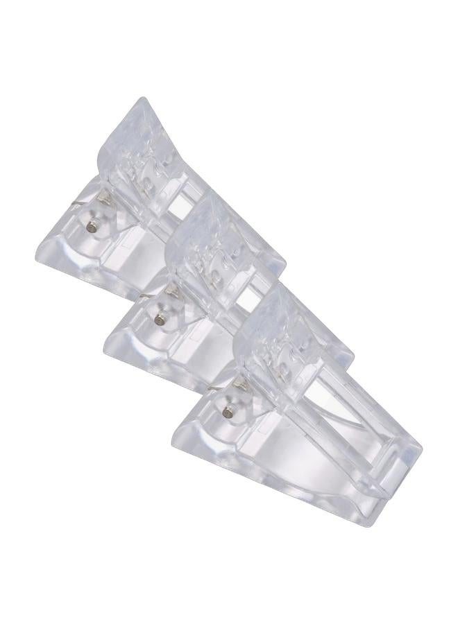 5-Piece Nail Tips Clip Set Transparent Bundle - Image 1