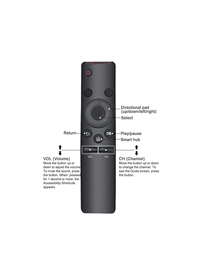PROMASS Replacement Samsung Remote Control For Smart Tv Led lcd - Image 1