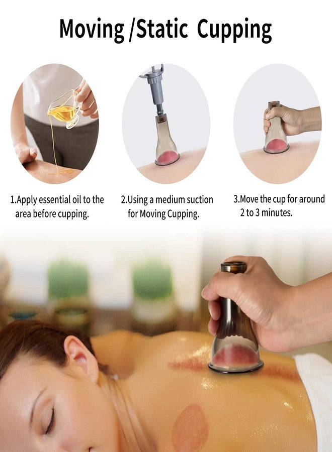 AIKOTOO Cupping Set - Cupping Kit for Massage Therapy w/ 12 Cupping Therapy Set for Pain Relief Physical Therapy Body Vacuum Massage Cups with Pump - Image 2